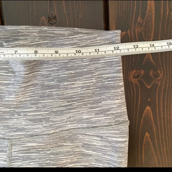 Lululemon Wunder Under SE Scallop Wee Are From Space Nimbus Battleship - Picture 11 of 12